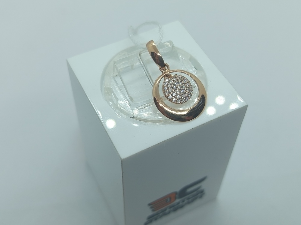 ПОДКМИ585 ПОДВЕСКА С КАМНЯМИ (Au 585)