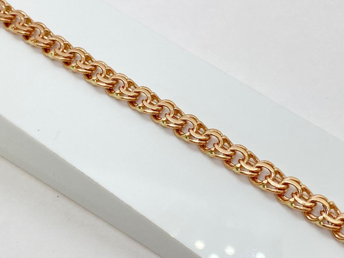 БРАСЛЕТ ПОЛНОВЕСНЫЙ Бисмарк (Au 585)