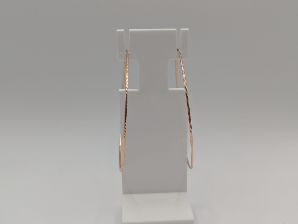 СЕРЬГИ КОНГО без камня (Au 585)