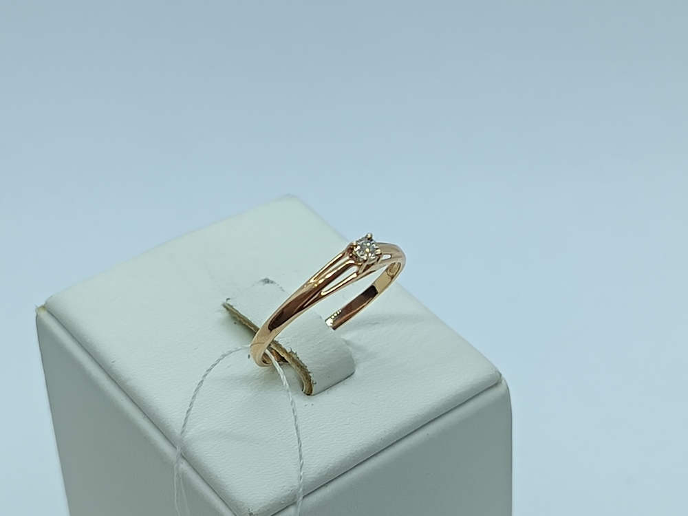 КОЛЬЦО БРИЛЛИАНТ Au 585