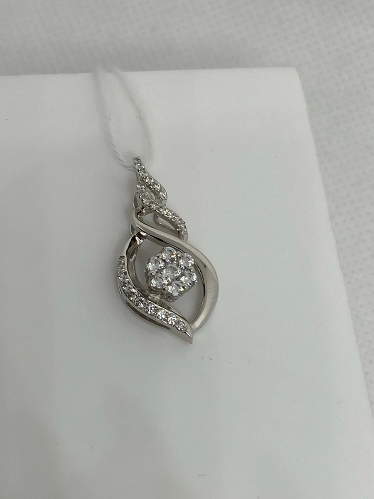 ПОДКМИ585 ПОДВЕСКА С КАМНЯМИ (Au 585)