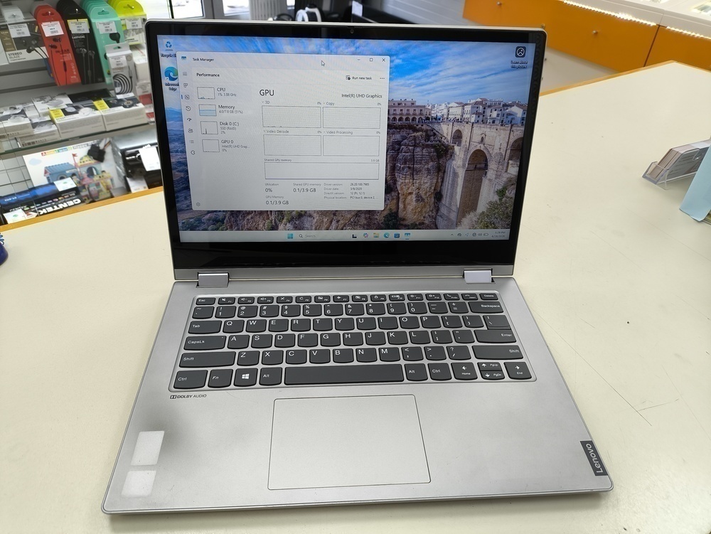 Ноутбук Lenovo IdeaPad C340-14IML; Core i3-10110U, Intel UHD Graphics, 8 Гб, 256 Гб, Нет