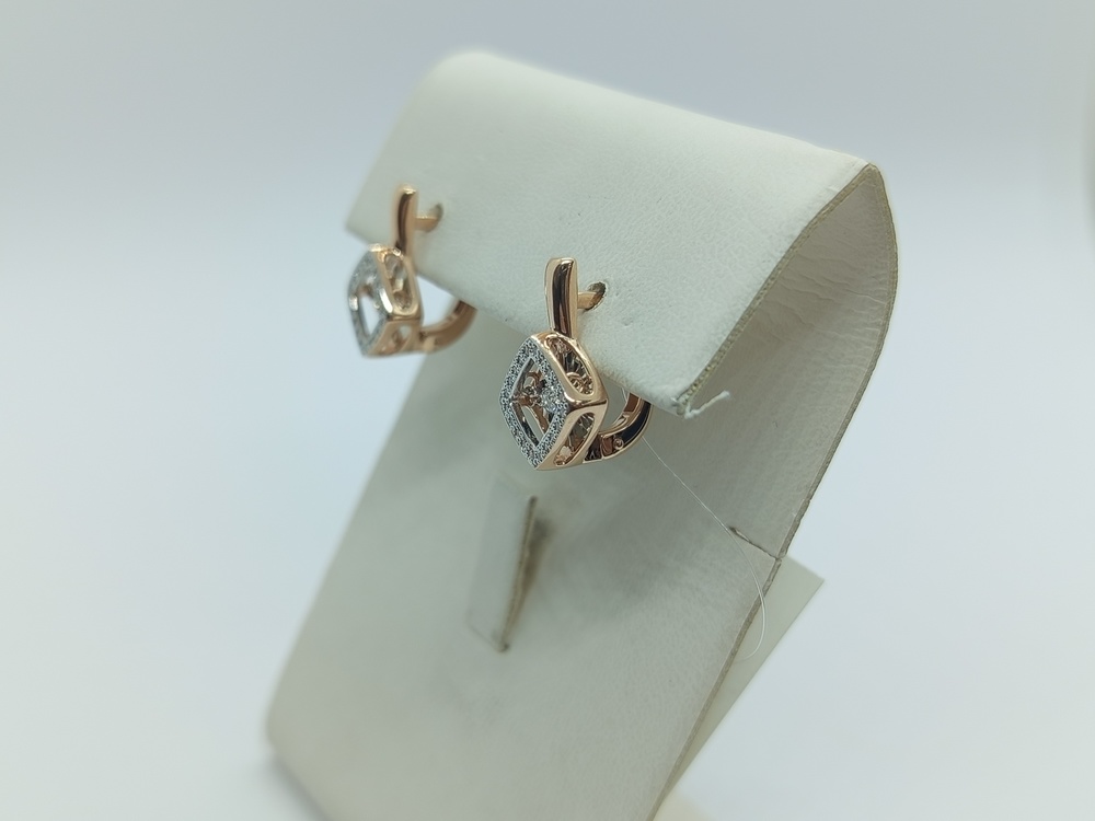 СЕРЬГИ БРИЛЛИАНТ (Au 585)