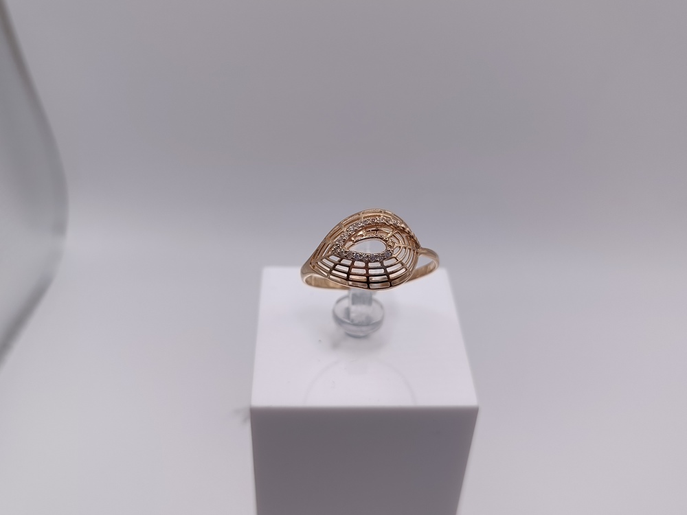 КОЛКМИ585 КОЛЬЦО С КАМНЯМИ (Au 585)