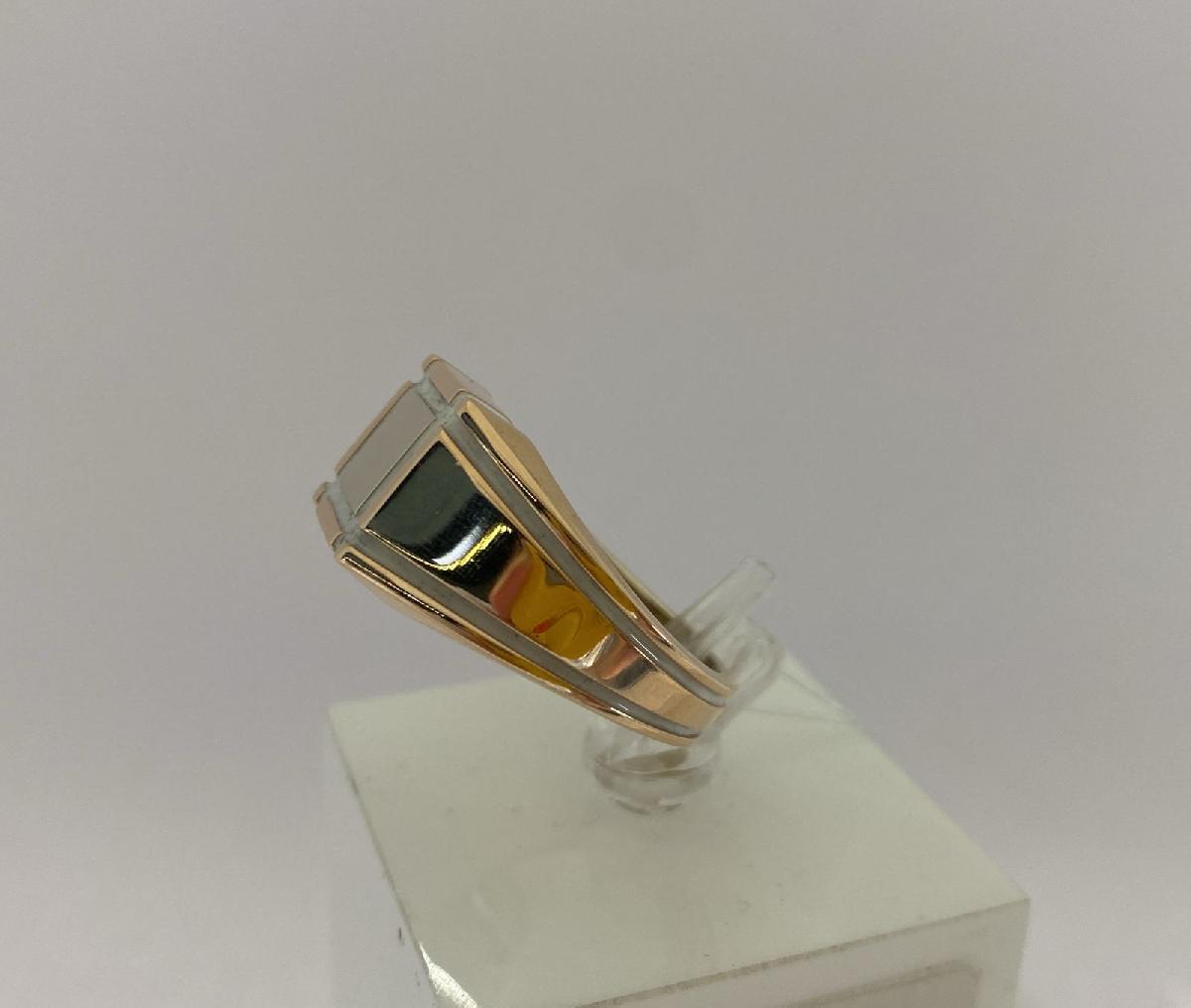 КОЛЬЦО ПЕЧАТКА Эмаль (Au 585)