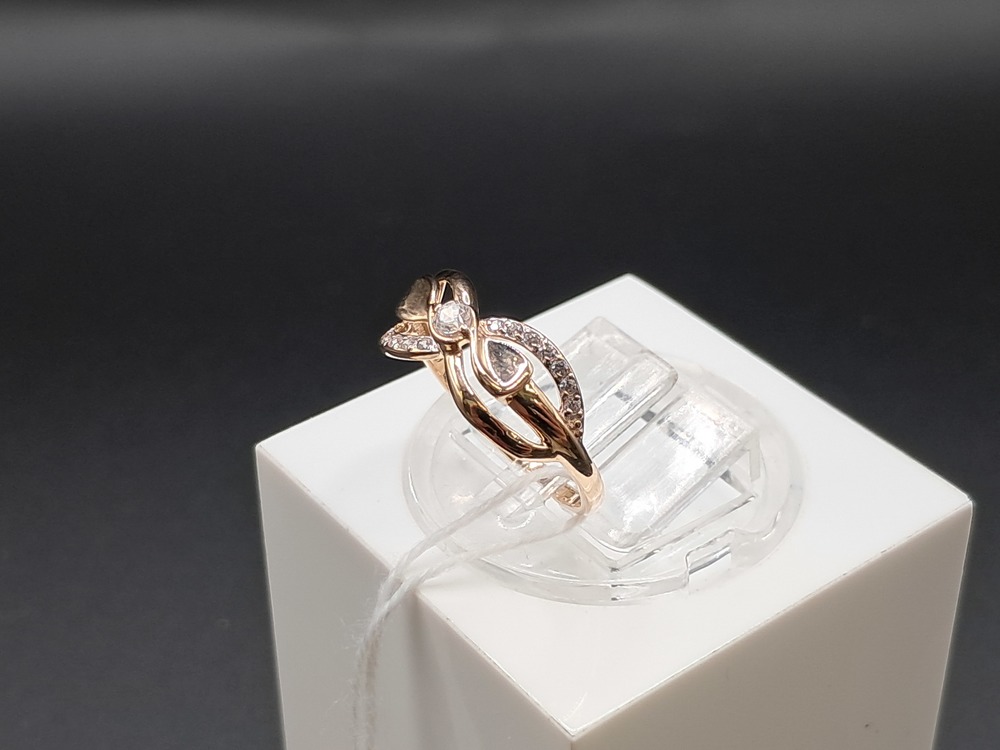 КОЛКМИ585 КОЛЬЦО С КАМНЯМИ (Au 585)