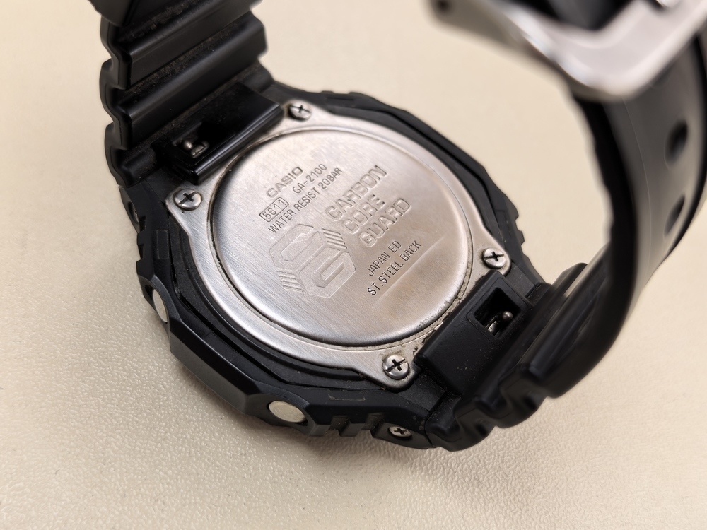 Часы наручные Casio GA-2100-1A1