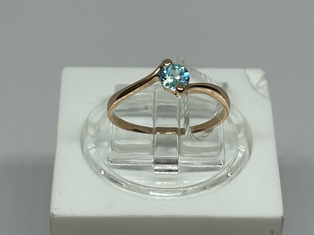 КОЛЬЦО С КАМНЕМ (Au 585)