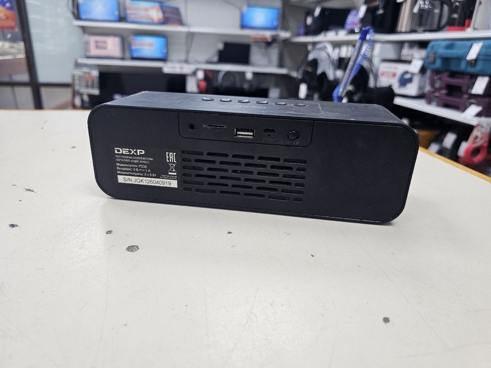 Портативная акустика DEXP P250
