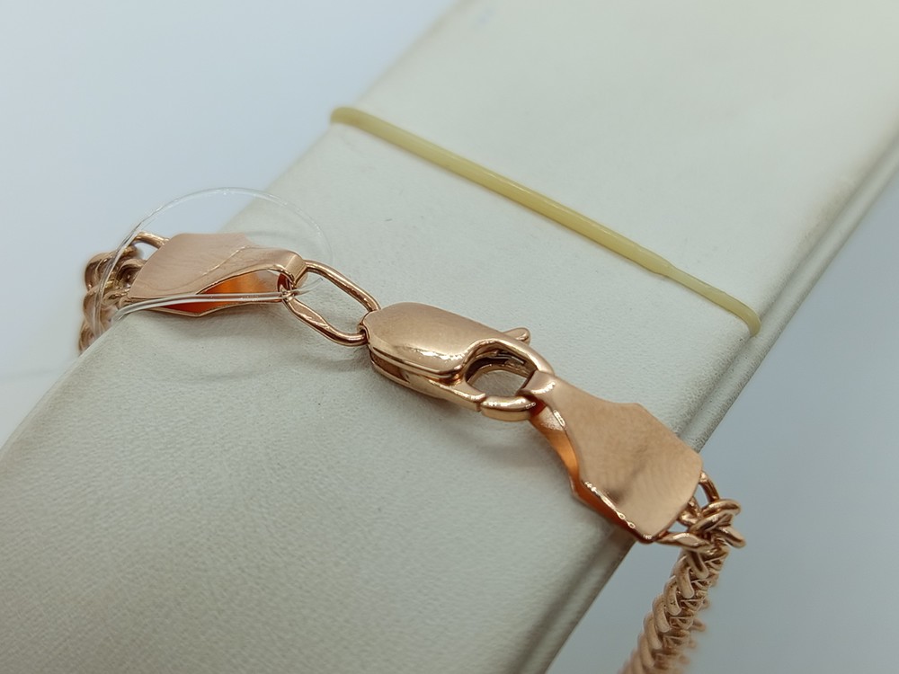 БРАСЛЕТ ПУСТОТЕЛЫЙ Царь (Au 585)