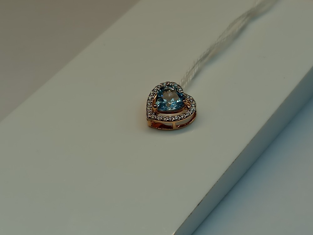 ПОДВЕСКА С КАМНЯМИ (Au 585)