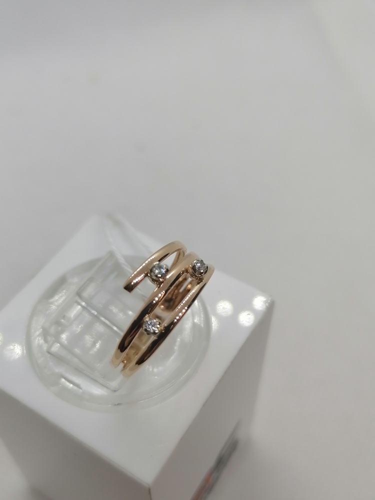 КОЛКМИ585 КОЛЬЦО С КАМНЯМИ (Au 585)