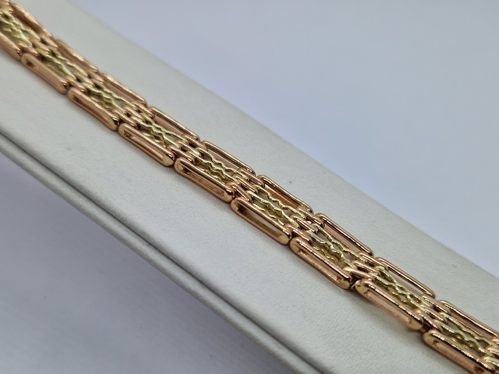 БРАСЛЕТ ПОЛНОВЕСНЫЙ Фантазия Au 585