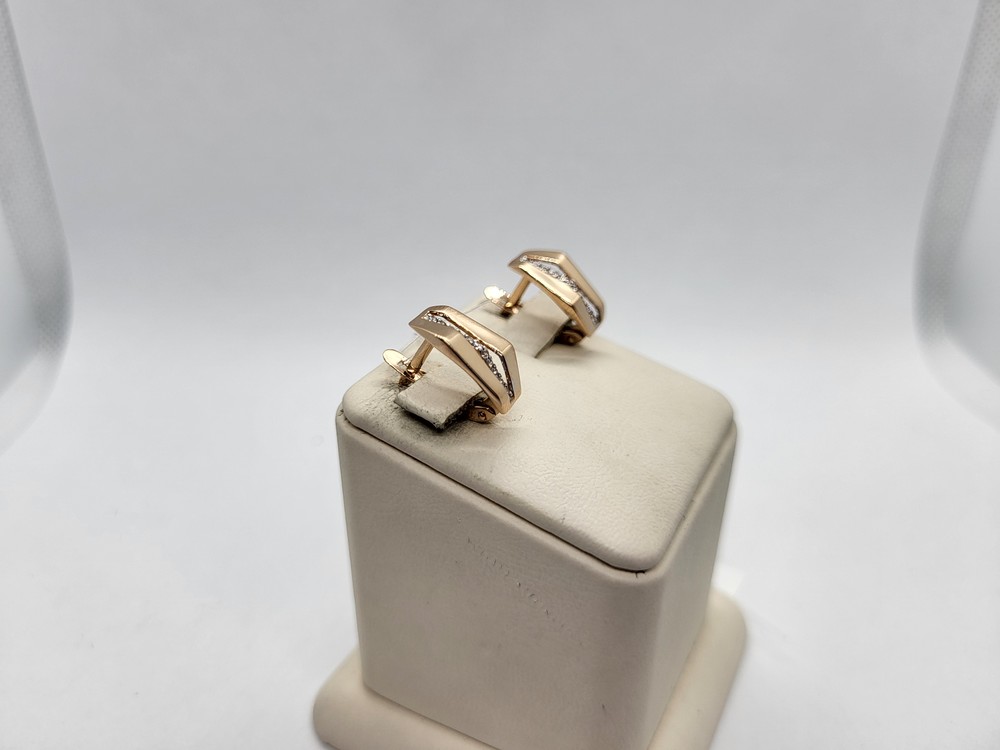 СЕРЬГИ С КАМНЯМИ (Au 585)