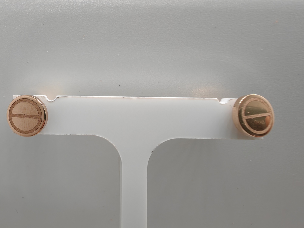 СЕРЬГИ ПУСЕТЫ без камня (Au 585)