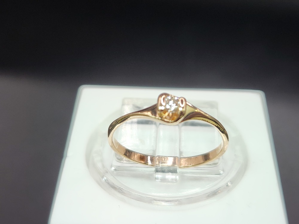 КОЛЬЦО БРИЛЛИАНТ Au 585