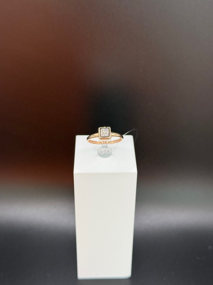 КОЛЬЦО С КАМНЕМ (Au 585)