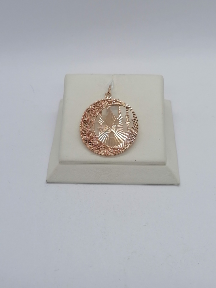 ПОДВЕСКА МЕЧЕТЬ БЕЗ КАМНЯ (Au 585)