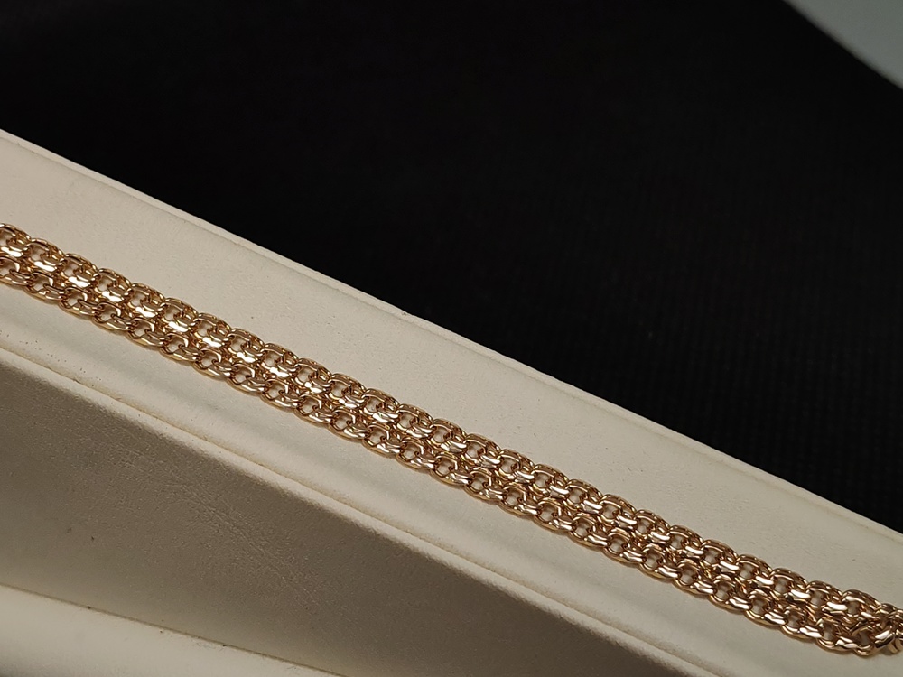 ЦЛБС585 ЦЕПЬ ПОЛНОВЕСНАЯ Бисмарк (Au 585)