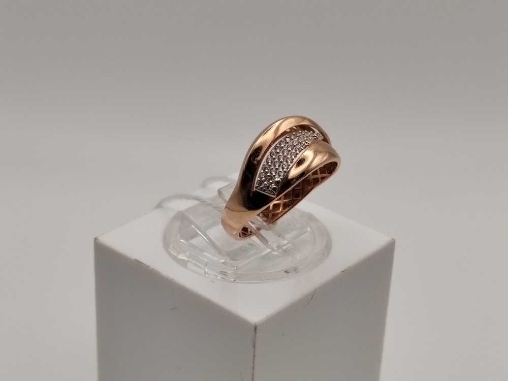 КОЛКМИ585 КОЛЬЦО С КАМНЯМИ (Au 585)