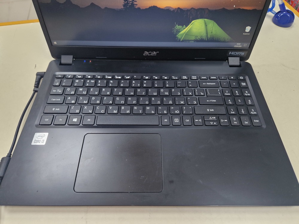 Ноутбук Acer; Core i3-1005G1, Intel UHD Graphics, 8 Гб, 128 Гб, Нет