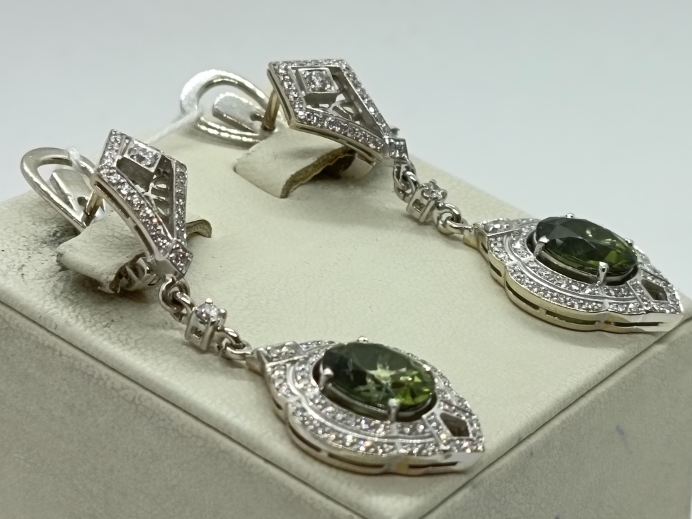 СЕРЬГИ БРИЛЛИАНТ (Au 585)