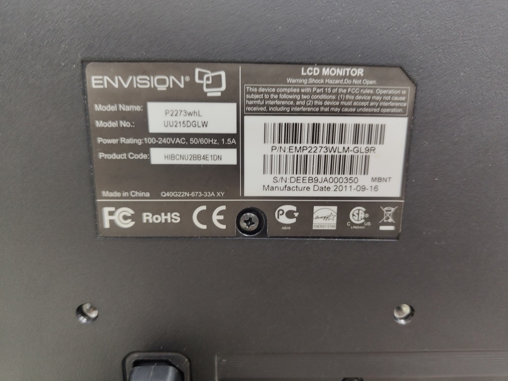 Монитор Envision 2273VL