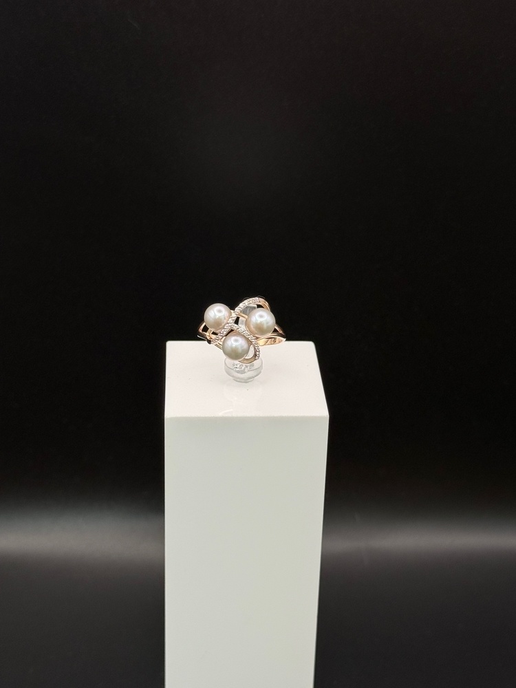 КОЛКМИ585 КОЛЬЦО С КАМНЯМИ (Au 585)