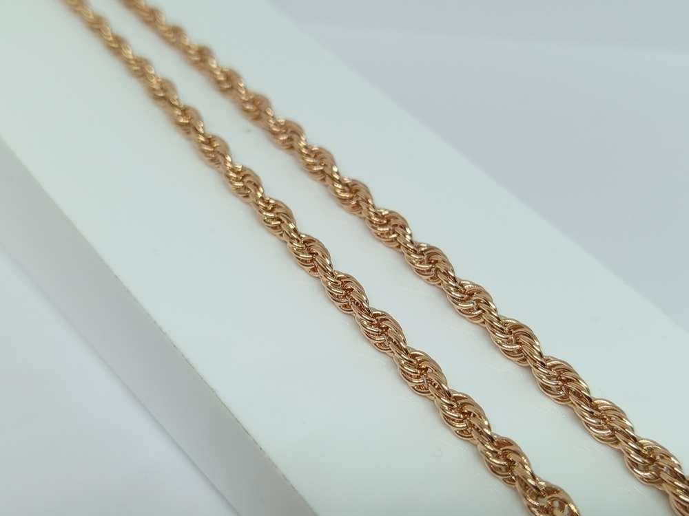 ЦЛВР585 ЦЕПЬ ПОЛНОВЕСНАЯ Веревка (Au 585)