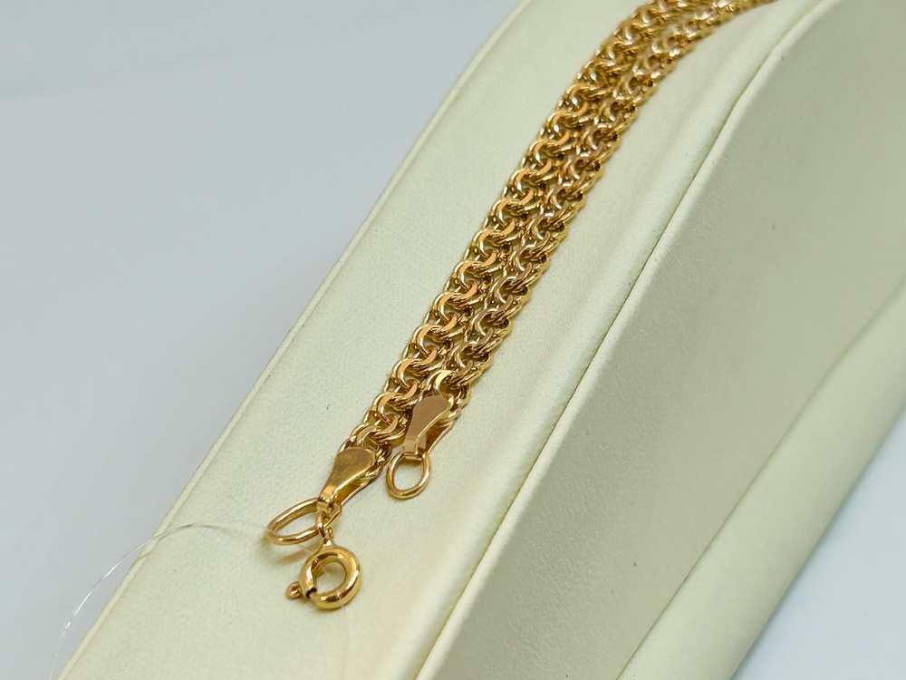 БРАСЛЕТ ПОЛНОВЕСНЫЙ Бисмарк (Au 585)