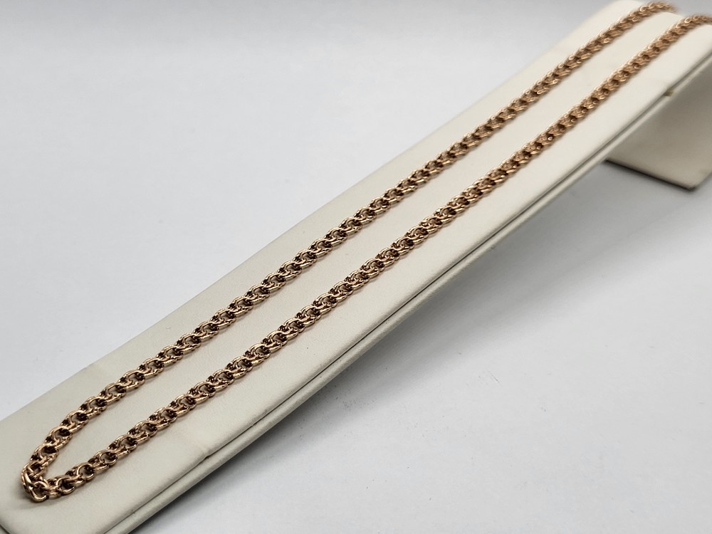 ЦЕПЬ ПУСТОТЕЛАЯ Бисмарк (Au 585)