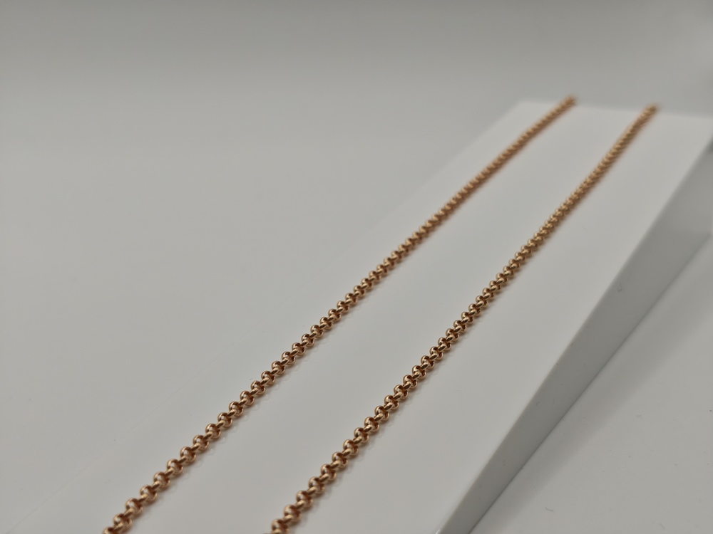 ЦЕПЬ ПУСТОТЕЛАЯ Шопард(бельцер) (Au 585)