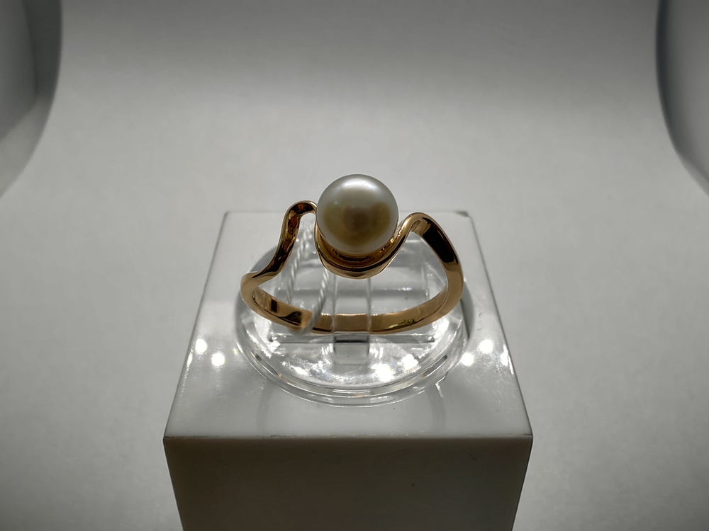 КОЛКМ585 КОЛЬЦО С КАМНЕМ (Au 585)