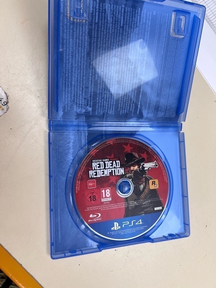Игра Playstation 4 Red Dead Redemtion 1