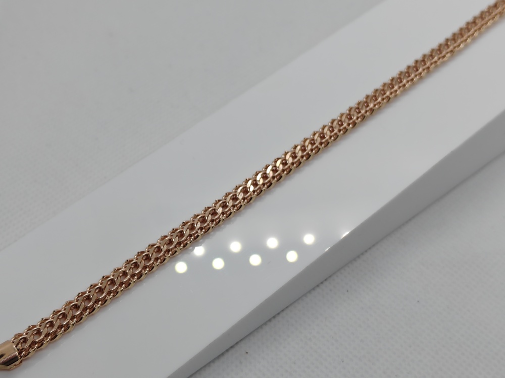 БРАСЛЕТ ПУСТОТЕЛЫЙ Итальянка (Au 585)