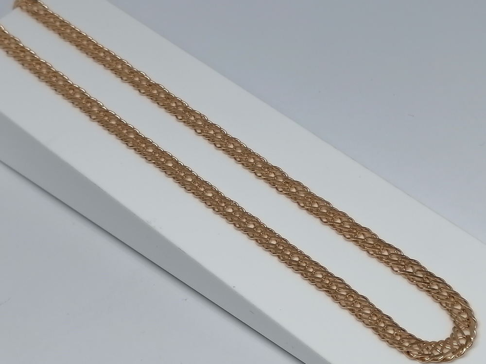 ЦЕПЬ ПОЛНОВЕСНАЯ Ромб тройной (Au 585)