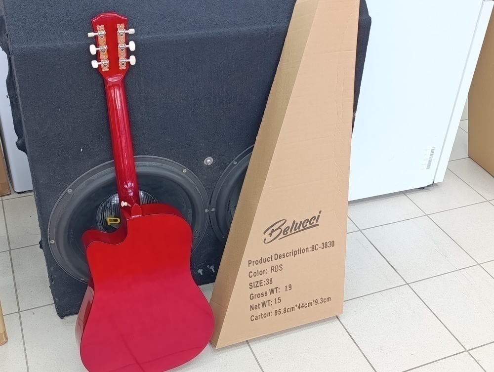 Гитара акустическая Belucci BC3830 RDS (Fire)