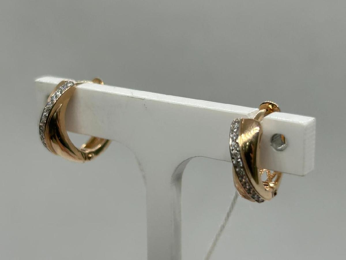 СЕРЬГИ С КАМНЯМИ (Au 585)