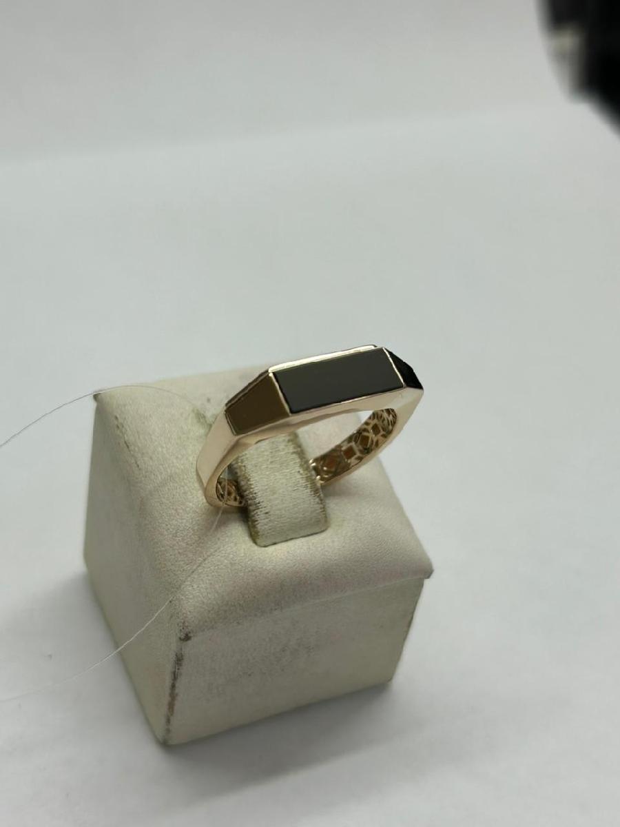 КОЛЬЦО ПЕЧАТКА с камнем (Au 585)