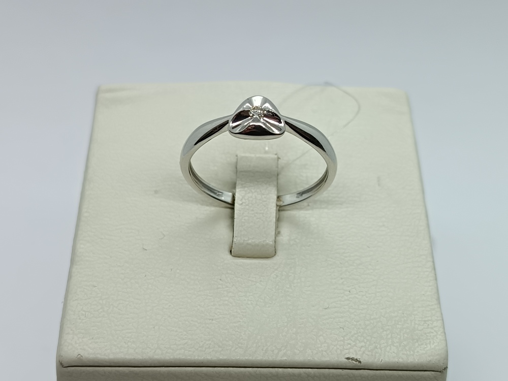 КОЛЬЦО БРИЛЛИАНТ (Ag 925)