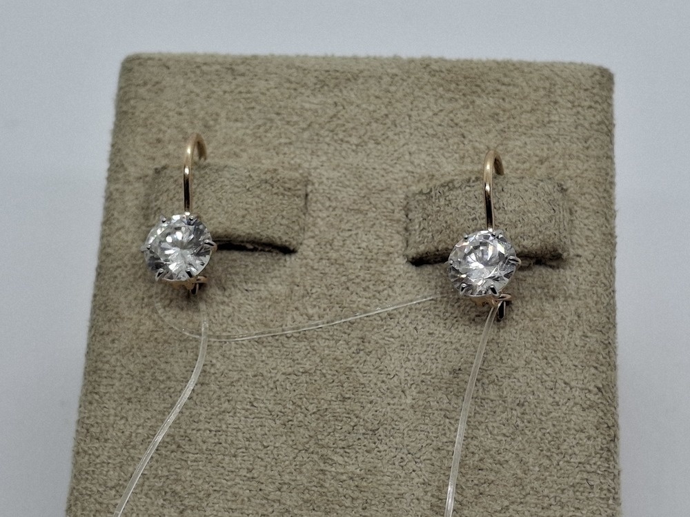 СЕРЬГИ С ПЕТЕЛЬКОЙ (Au 585)