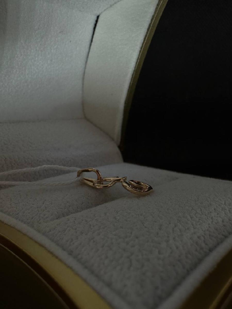 ПОДВЕСКА БУКВА Е Au 585