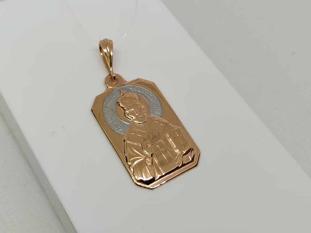 ПОДВЕСКА ИКОНА без камня (Au 585)