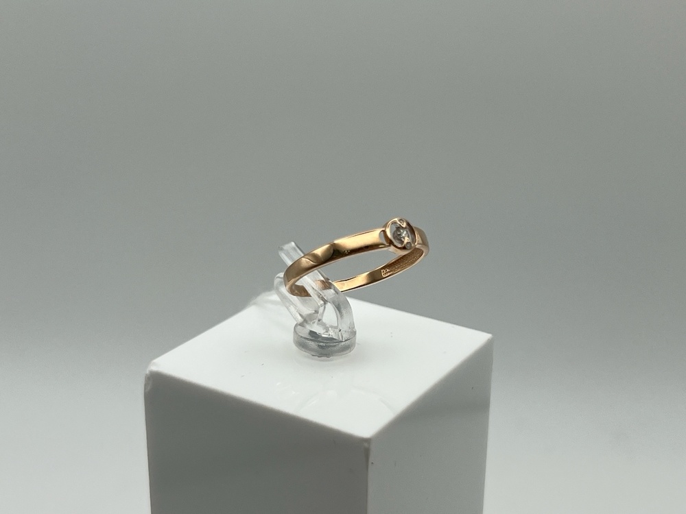 КОЛЬЦО БРИЛЛИАНТ Au 585