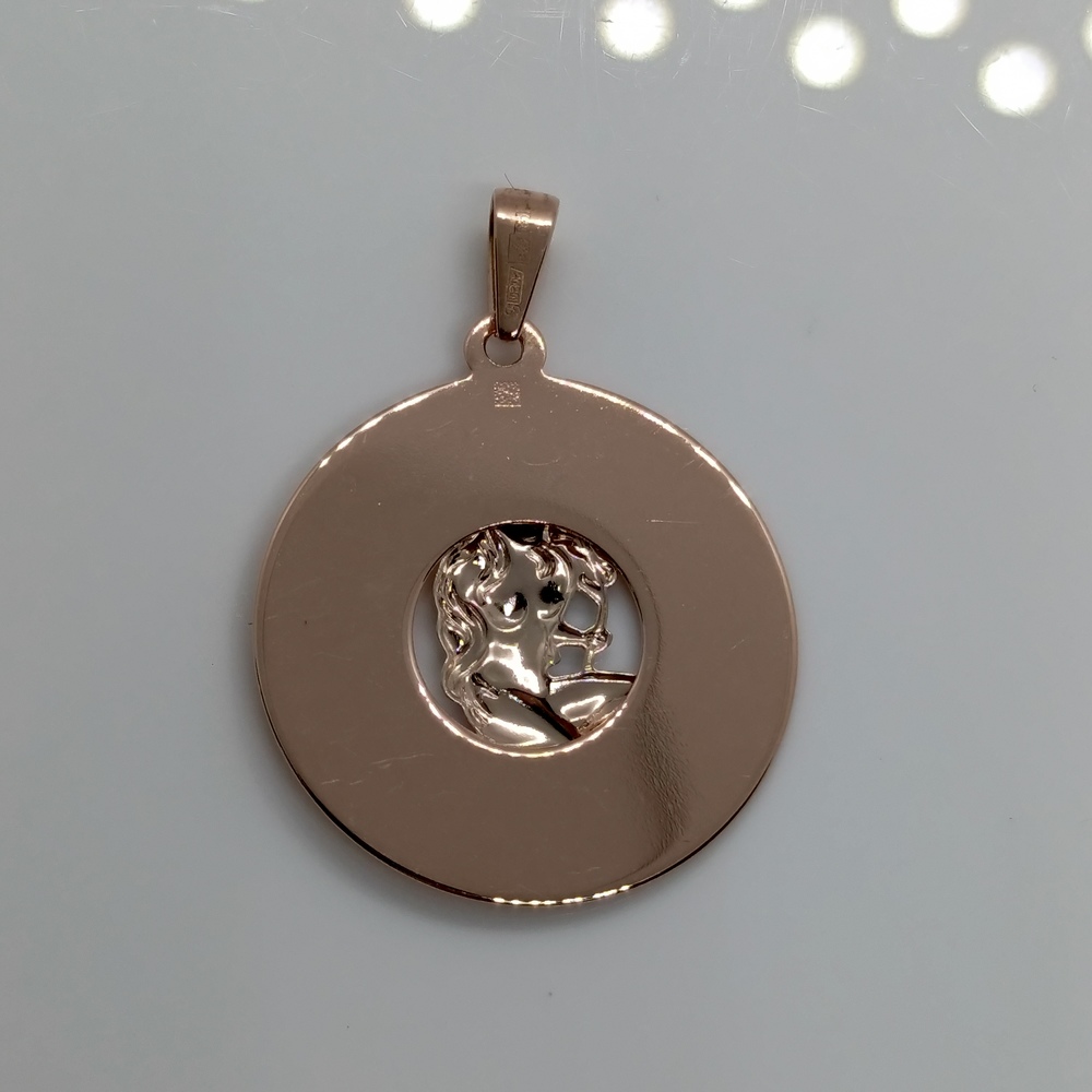 ПОДВЕСКА ЗНАК ЗОДИАКА ДЕВА Au 585