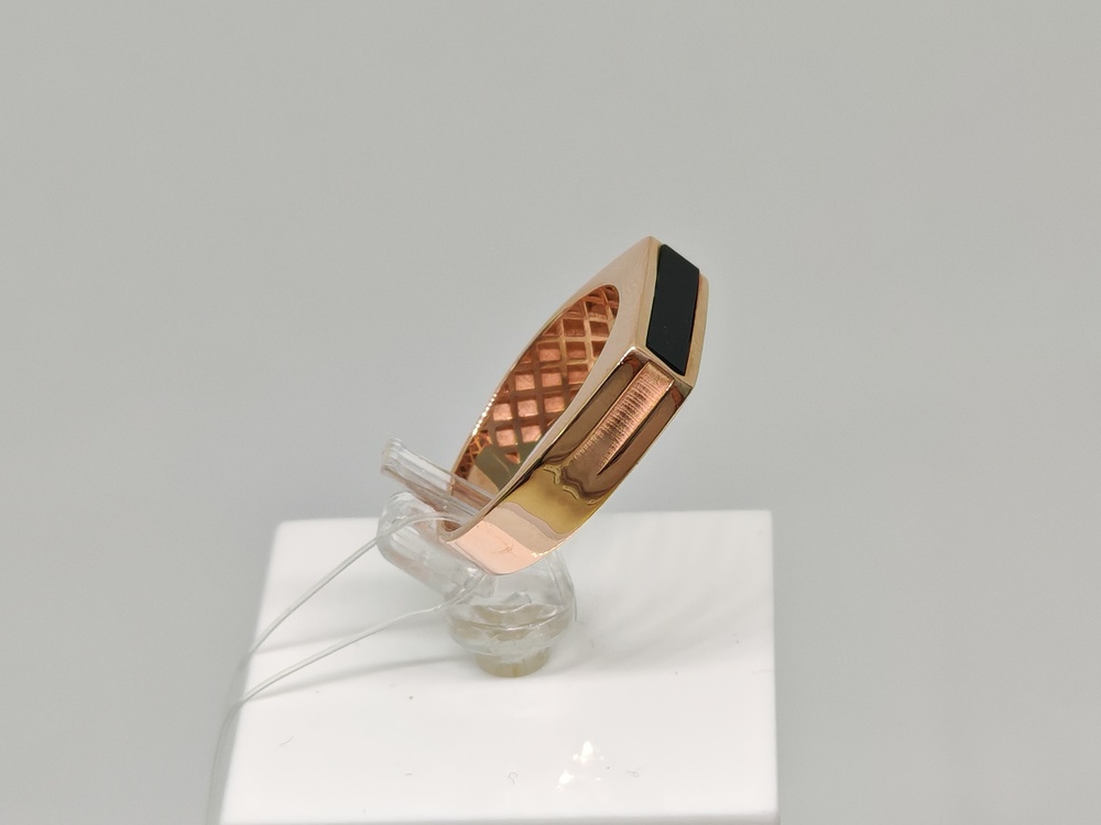 КОЛЬЦО ПЕЧАТКА с камнем (Au 585)