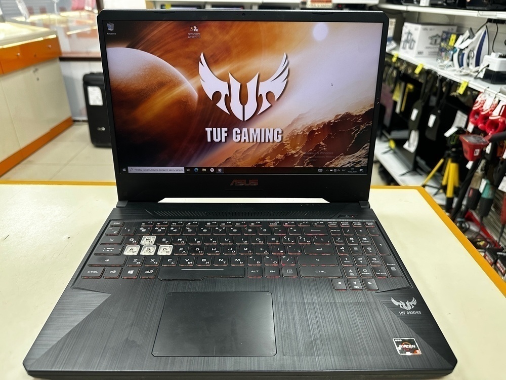 Ноутбук ASUS; Ryzen 5 3550H, GeForce GTX 1650, 16 Гб, 512 GB, Нет