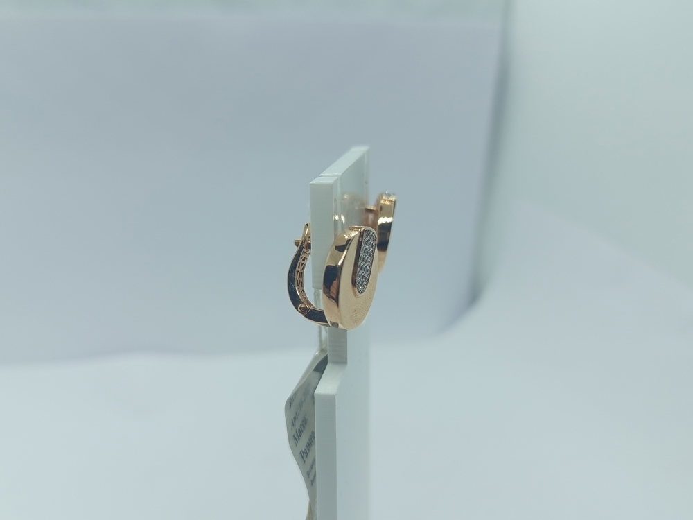 СЕРЬГИ С КАМНЯМИ (Au 585)