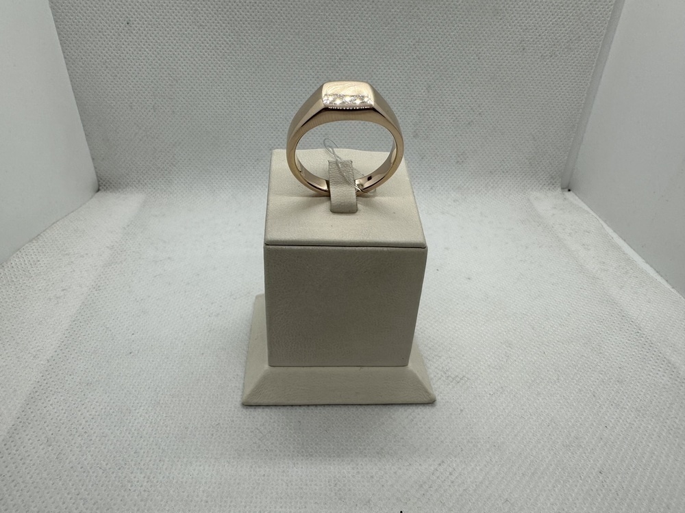 01-0062 КОЛЬЦО ПЕЧАТКА без камня (Au 585)