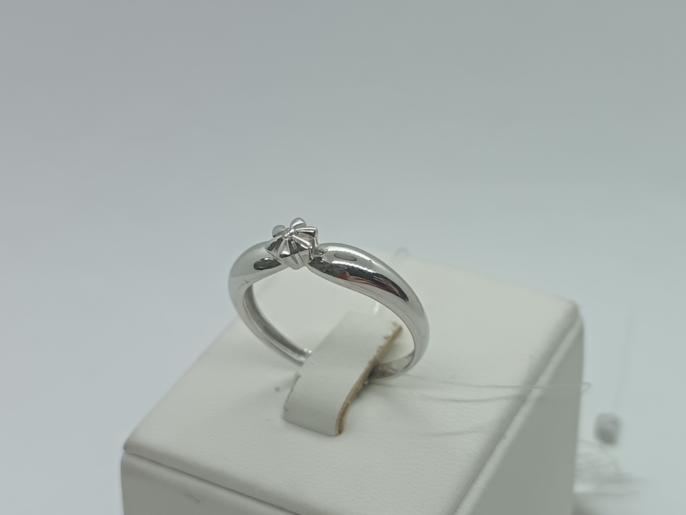 КОЛЬЦО БРИЛЛИАНТ (Ag 925)